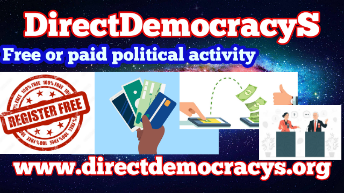 Free or paid political activity