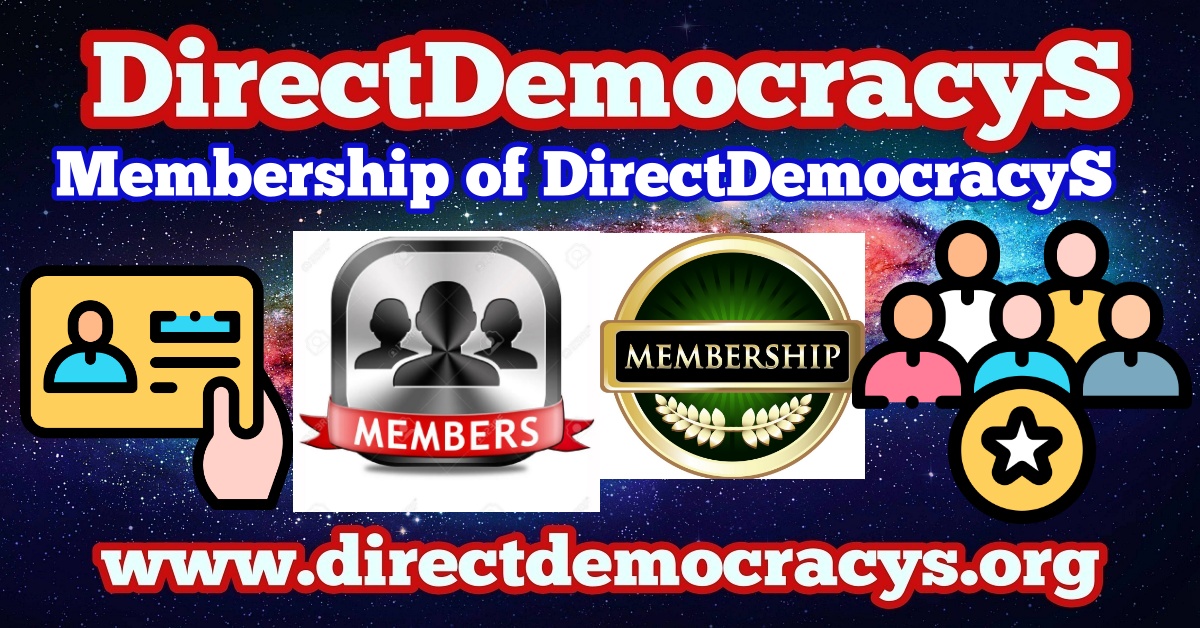Membership of DirectDemocracyS