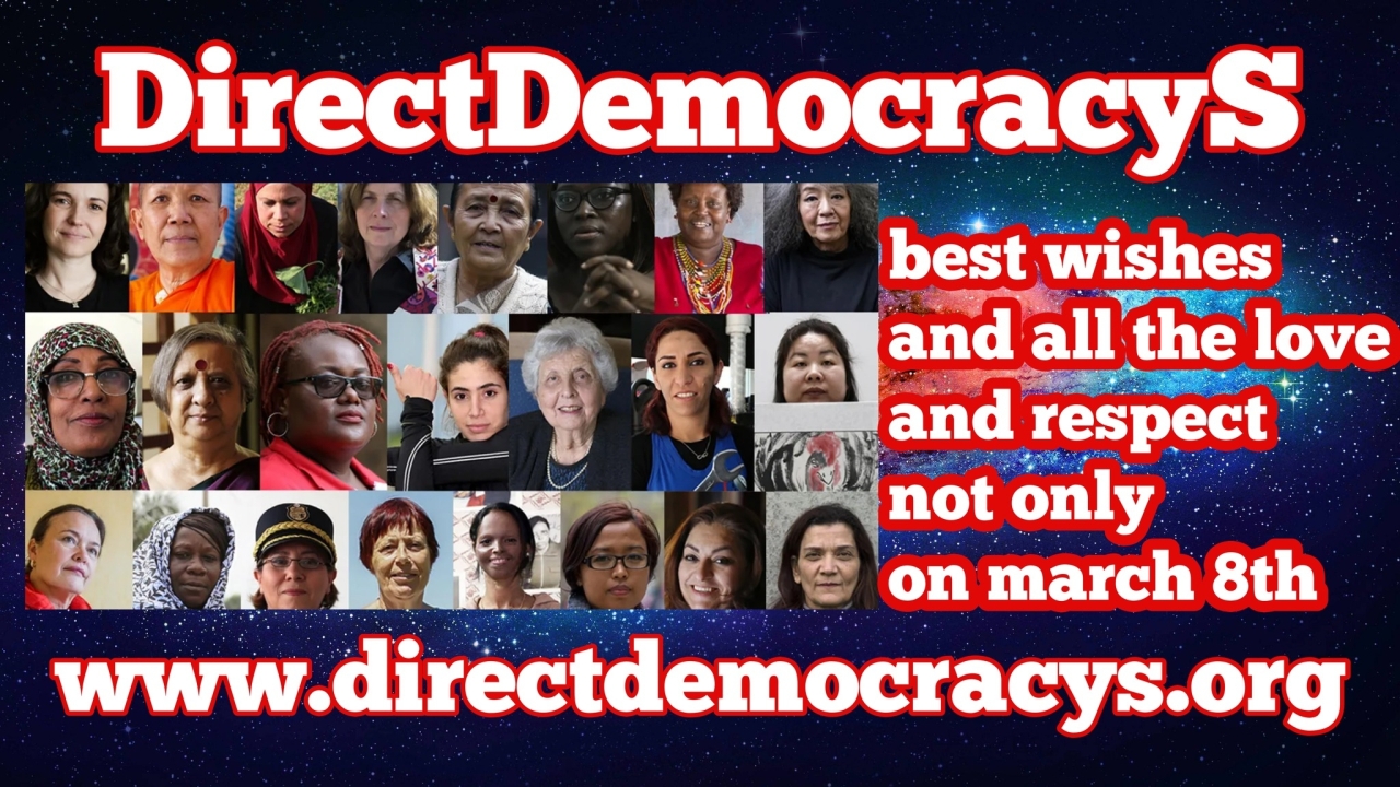 woman_day - Best wishes, and all the love and respect, not just March 8th. DirectDemocracyS